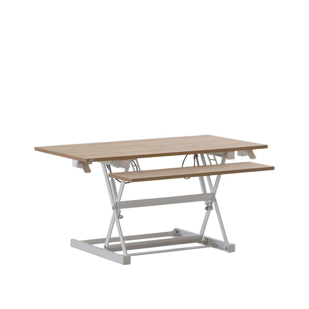 데스커-(DESKS)-(스탠딩데스크)-(W900*D700 스탠딩데스크(키보드트레이))-(DSBD509A)