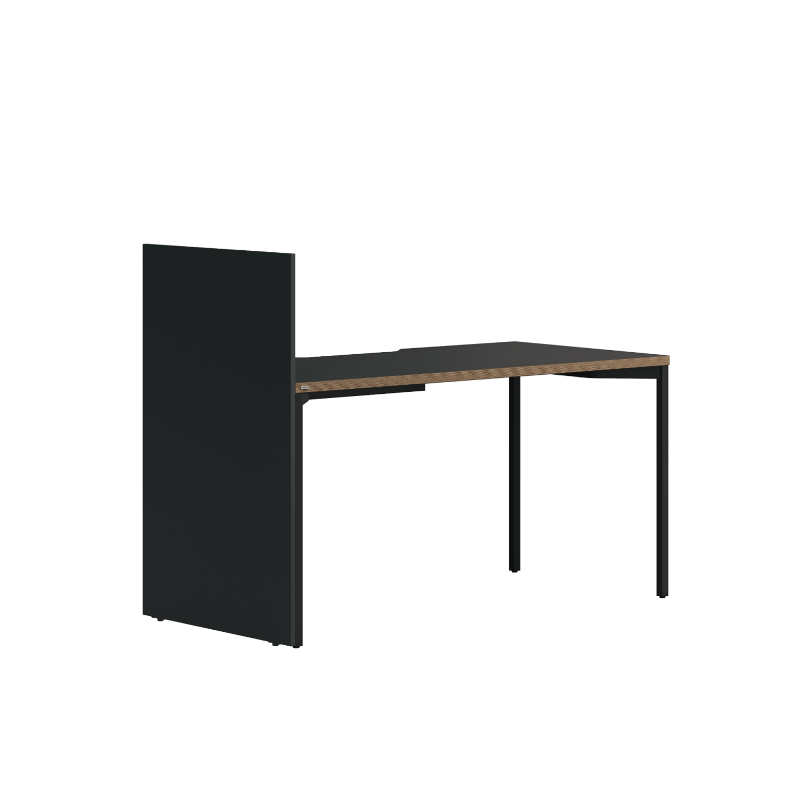 데스커-(PARTITIONS&SCREENS)-(목제스크린)-(W700 목제 엔드스크린)-(DSAF107E)