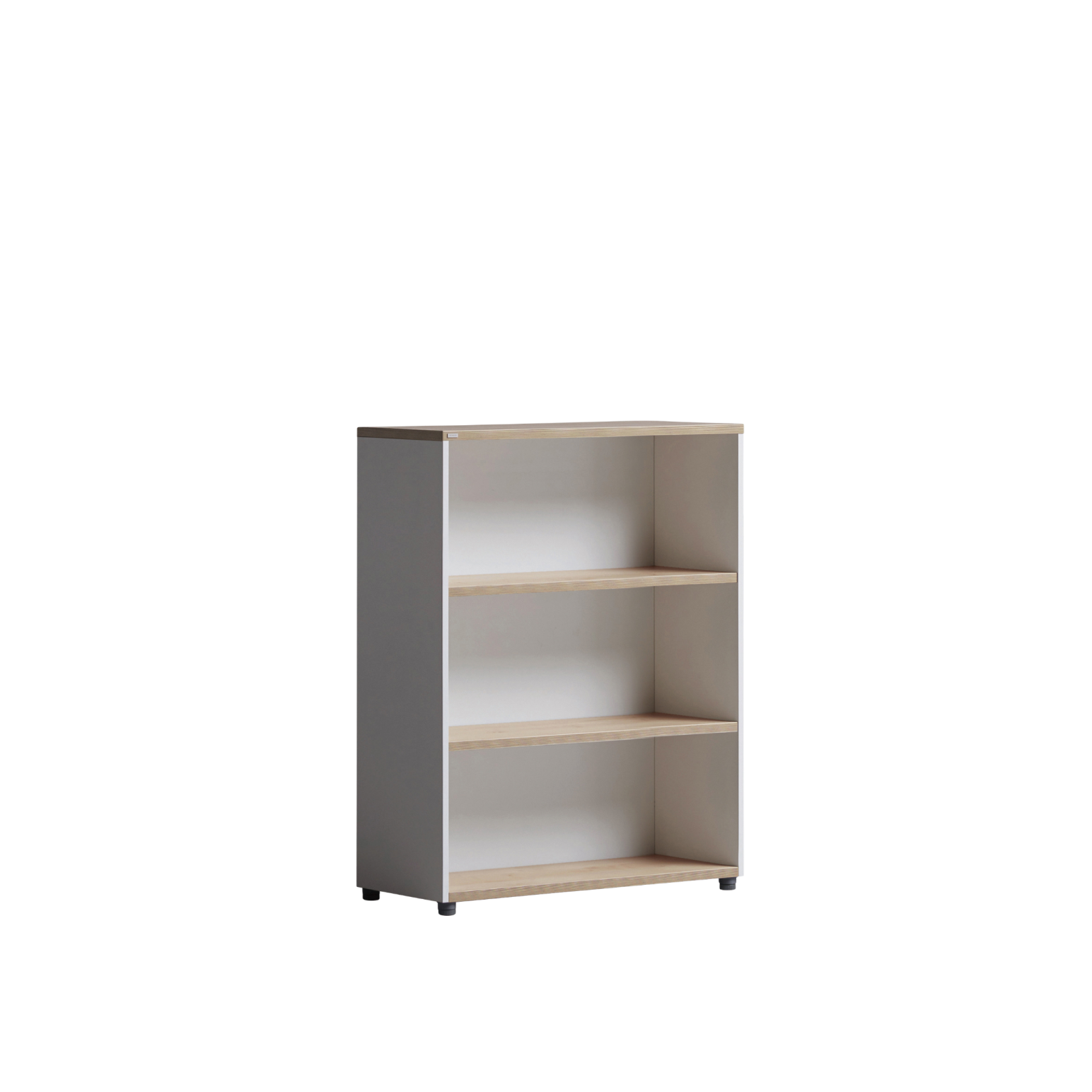 데스커-(STORAGES)-(목제캐비닛)-(W800 3단 목제깊은책장)-(DSBC483)