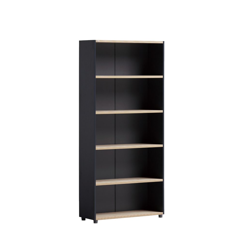 데스커-(STORAGES)-(목제책장)-(W800 5단 목제책장)-(DSBC085)