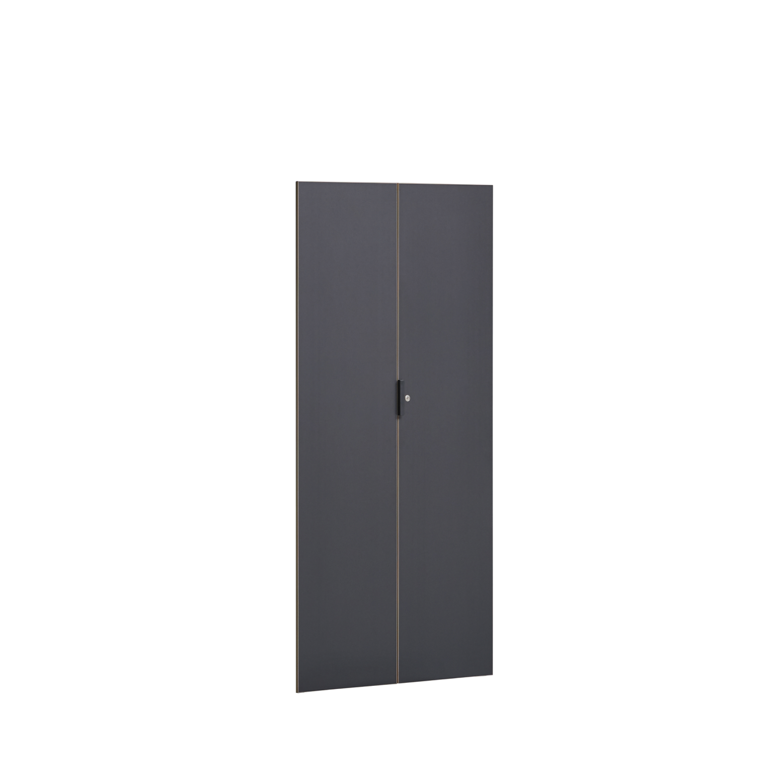 데스커-(STORAGES)-(액세서리)-(W396 5단 목제책장 도어(시건,2ea))-(DSBC0485BSA)